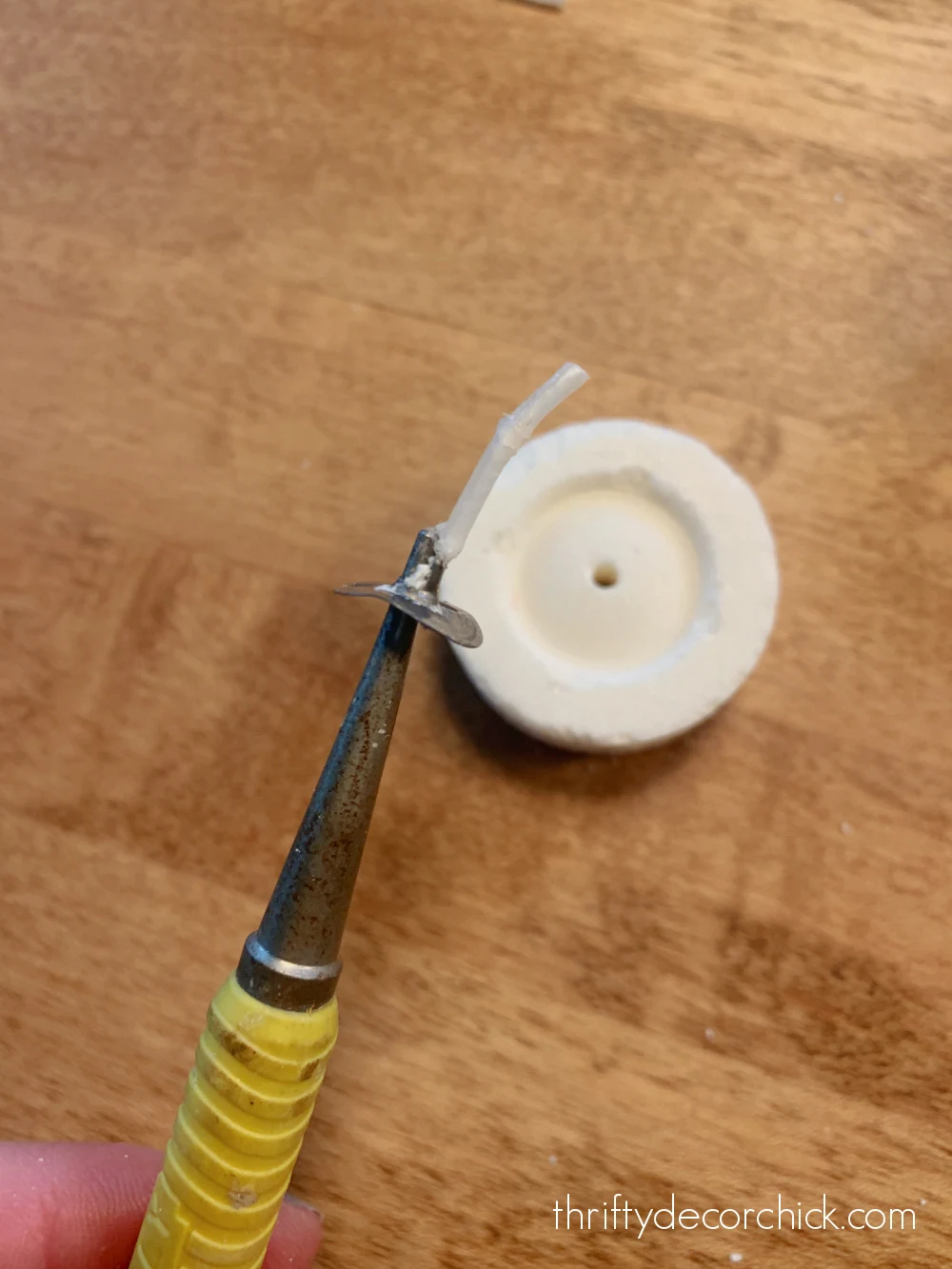reusing votive wicks